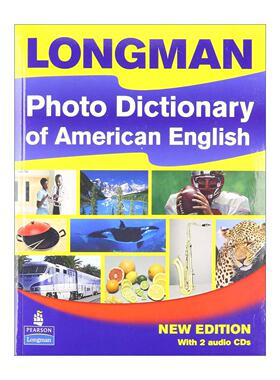 英文原版 Longman Photo Dictionary American 朗文美语图解词典 含2张光盘 英文版 进口英语原版书籍