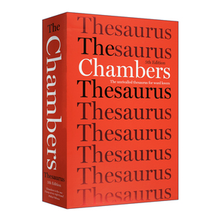 5th Thesaurus The 进口英语原版 第5版 钱伯斯英语词典 精装 英文原版 英文版 书籍 Chambers Edition