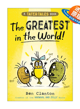 英文原版 Tater Tales The Greatest In The World 土豆三兄妹系列1 世界上的土豆 幽默彩色漫画 英文版 进口英语原版书籍