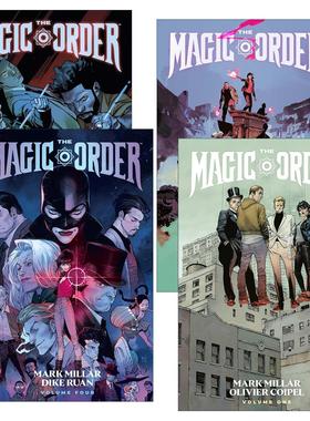 英文原版 The Magic Order 魔法秩序1-4册 黑马漫画 同名Netflix网飞美剧原著 马克·米勒 英文版 进口英语原版书籍