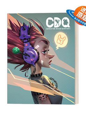 英文原版 Character Design Quarterly 22 CDQ角色设计季刊22 绘画插画游戏动漫3D建模进口画册 英文版 进口英语原版书籍