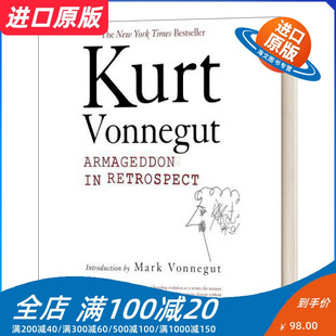 Vonnegut库尔特 及关于战争与和平 Armageddon 英文原版 进口英语书籍 回首大决战 Retrospect 其他新作 英文版 冯内古特 Kurt