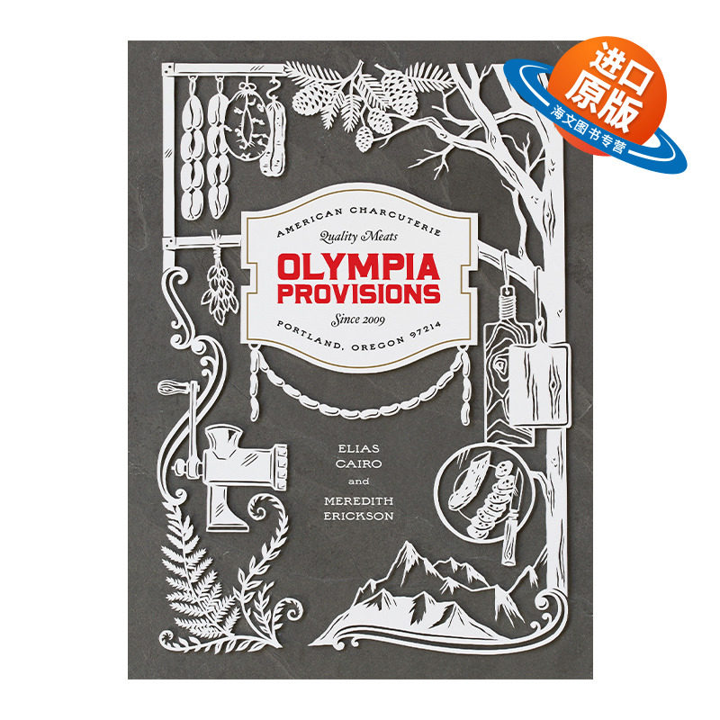 英文原版 Olympia Provisions 奥林匹亚供应 美国熟食店的腌肉和故事 精装食谱 Elias Cairo 英文版 进口英语原版书籍