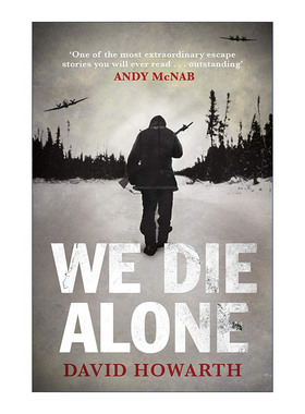 英文原版 We Die Alone 你杀不死一只老狐狸 大卫·豪沃思 二战写实小说 英文版 进口英语原版书籍
