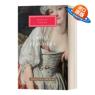 英文原版 精装小说 Moll Flanders 摩尔·弗兰德斯 人人图书馆精装收藏版 英文版 进口英语原版书籍