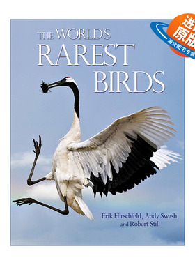 英文原版 The World's Rarest Birds 世界稀有珍奇鸟类 濒危 插图版 Erik Hirschfeld 精装 英文版 进口英语原版书籍