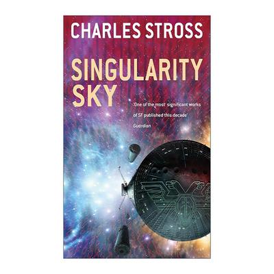 英文原版 Singularity Sky 奇点天空 科幻小说 Singularity Sky系列1 查尔斯·斯特罗斯 Charles Stross 英文版 进口英语原版书籍