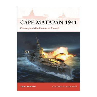 英文原版 Cape Matapan 1941 二战马塔潘角海战 战争历史系列 英文版 进口英语原版书籍