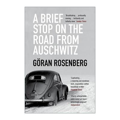 英文原版 A Brief Stop on the Road from Auschwitz 从奥斯威辛归来的途中短暂停留 瑞典作家Goran Rosenberg 战后回忆录 英文版