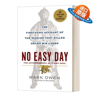 英文原版 No Easy Day 艰难一日 英文版 进口英语原版书籍