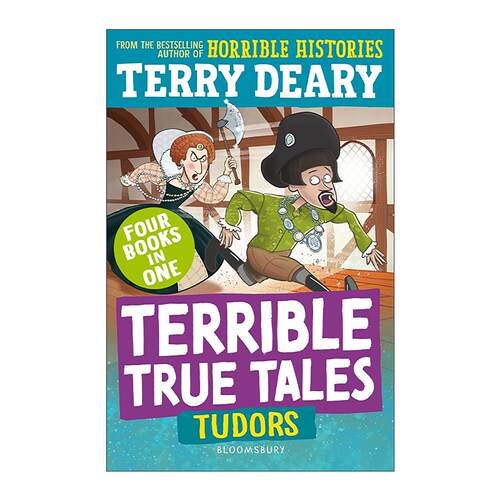 英文原版 Terrible True Tales Tudors 糟糕又真实的故事 都铎王朝 Terry Deary 英文版 进口英语原版书籍