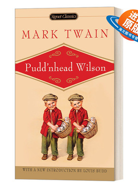 英文原版小说 Pudd'nhead Wilson Signet Classics 傻瓜威尔逊 马克吐温 英文版 进口英语原版书籍