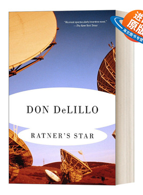 英文原版 Ratner's Star Vintage Contemporaries 拉特纳之星 幽默科幻小说 美国国家图书奖获得者Don Delillo 英文版 进口英语书