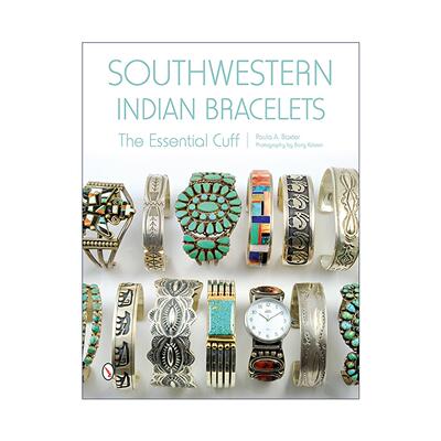 英文原版 Southwestern Indian Bracelets 印度西南部的手镯 珠宝首饰 装饰设计 精装插图指南 英文版 进口英语原版书籍