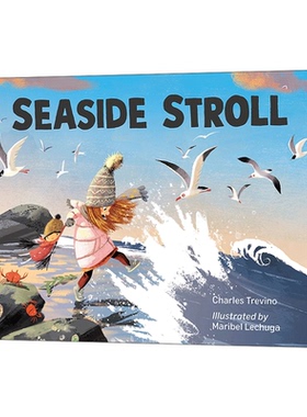 英文原版 Seaside Stroll 海边散步 儿童精装绘本 英文版 进口英语原版书籍