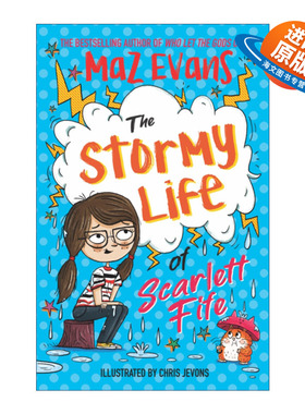 英文原版 The Stormy Life of Scarlett Fife 斯嘉丽法夫的风雨飘摇生活 章节桥梁书 The Exploding Life of Scarlett Fife 3