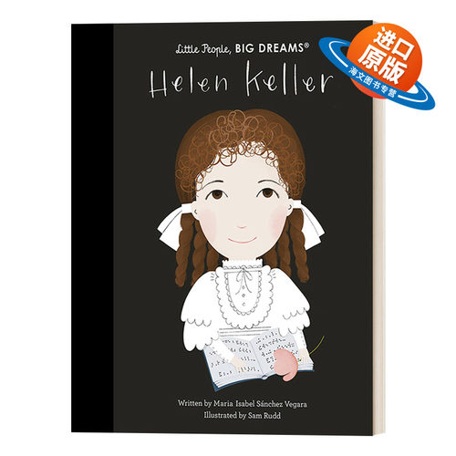 英文原版绘本 Helen Keller 小人物大梦想 海伦凯勒  精装绘本 英文版 进口英语原版书籍