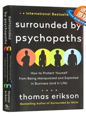 被精神病患者包围 英文原版 精装 Surrounded by Psychopaths 如何识别精神病患者 英文版进口原版英语心理学书籍