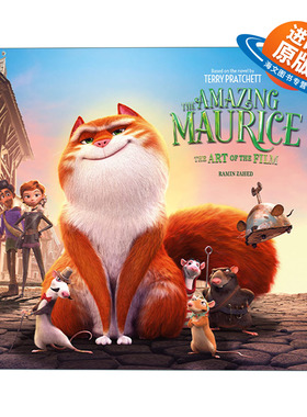 英文原版 The Amazing Maurice The Art of the Film 神奇的莫里斯 动画电影设定集 精装 英文版 进口英语原版书籍