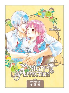 英文原版 A Sign of Affection Omnibus 2 指尖相触 恋恋不舍 精选集2 同名纯爱动漫漫画 英文版 进口英语原版书籍