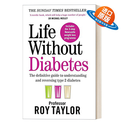 英文原版 Life Without Diabetes 远离糖尿病 针对2型糖尿病患者了解与逆转指南 英文版 进口英语原版书籍