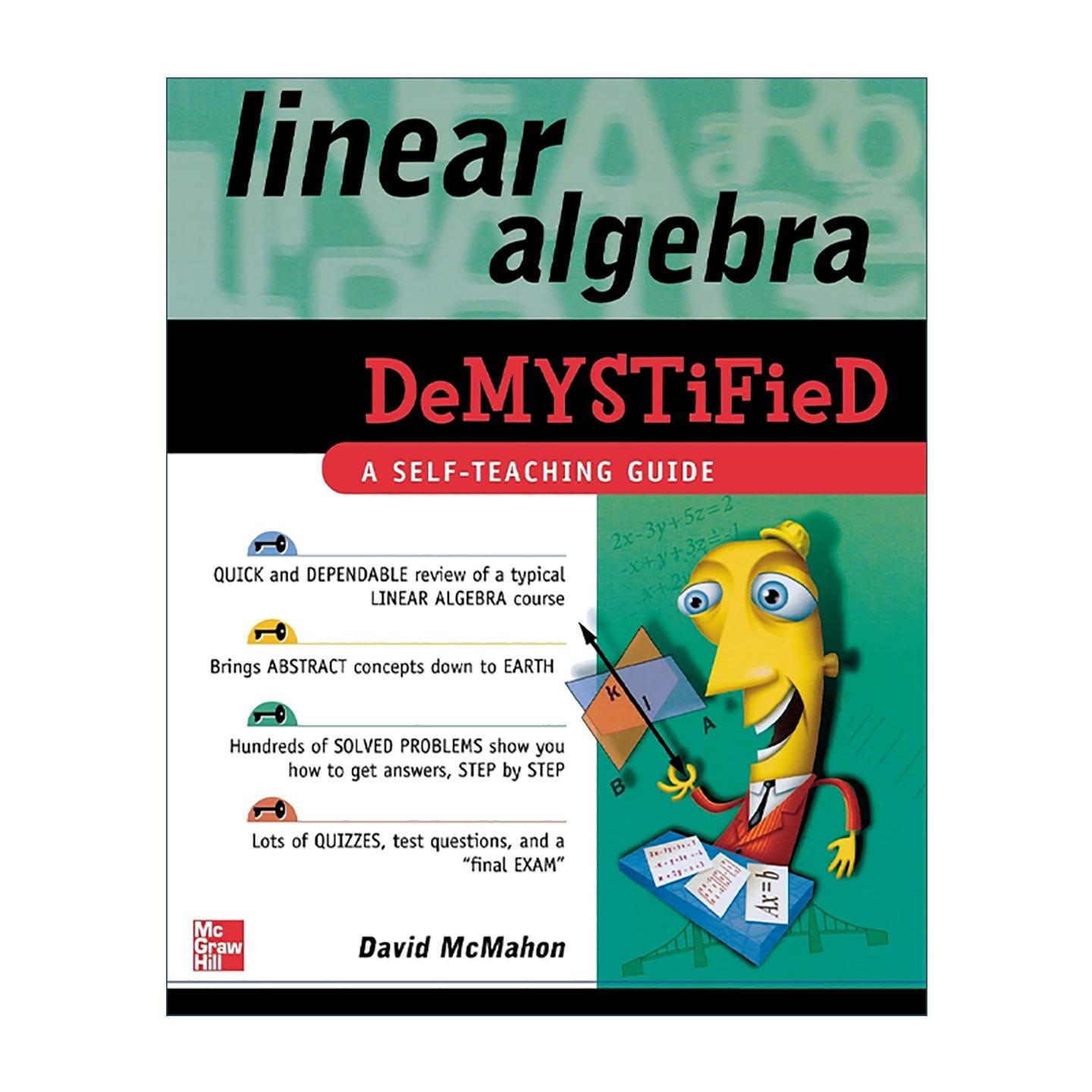 英文原版 Linear Algebra Demystified 线性代数揭秘 自学向导系列 英文版 进口英语原版书籍