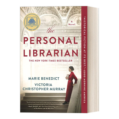 英文原版 The Personal Librarian 私人图书馆员 非凡女性故事传记类历史小说 纽约时报畅销书 Marie Benedict 英文版 进口书籍