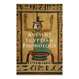 古埃及音系学 书籍 Egyptian 英文原版 Phonology 进口英语原版 Ancient 英文版