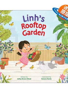 英文原版绘本 Linh's Rooftop Garden Where In the Garden?林的屋顶花园 花园在哪里系列 儿童科普百科精装绘本 英文版进口英语书