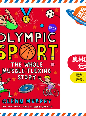 英文原版 Olympic Sport The Whole Muscle-Flexing Story 格伦·墨菲趣科学 奥林匹克运动 英文版 进口英语原版书籍