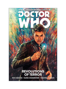 英文原版 Doctor Who The Tenth Doctor Vol.1 Revolutions of Terror 神秘博士漫画第十任博士系列卷一恐怖革命进口英语原版书籍
