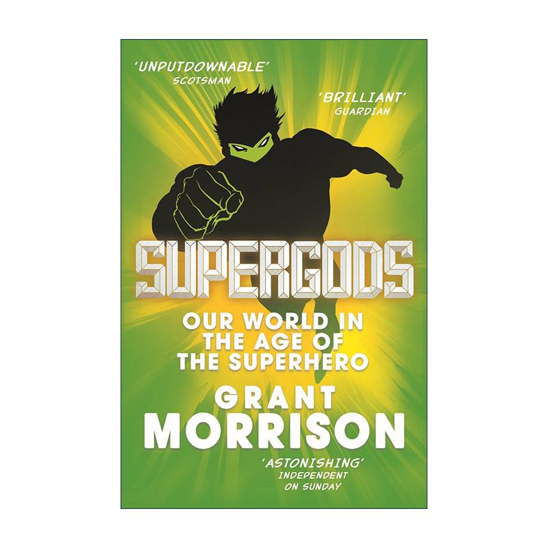 英文原版 Supergods 超级英雄文化的兴起和发展 Grant Morrison 英文版 进口英语原版书籍