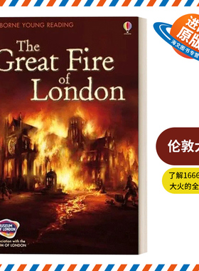 英文原版 Young Reading Series 2-The Great Fire of London 分级阅读2 伦敦大火 精装 英文版 进口英语原版书籍