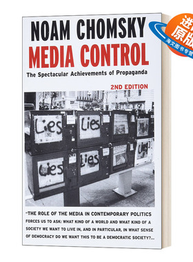 英文原版 Media Control 媒体操控 第二版 Noam Chomsky诺姆·乔姆斯基 英文版 进口英语原版书籍