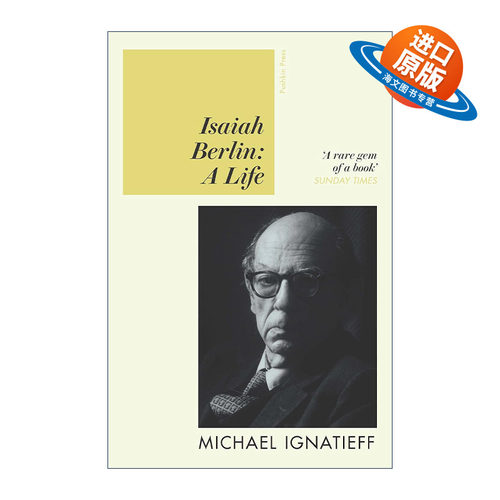 英文原版 Isaiah Berlin 以赛亚·伯林传 加拿大总督文学奖得主叶礼庭 英文版 进口英语原版书籍