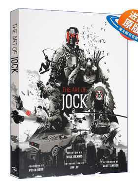 英文原版 The Art of Jock Jock画集 游戏原画设定大师画集 精装 英文版 进口英语原版书籍