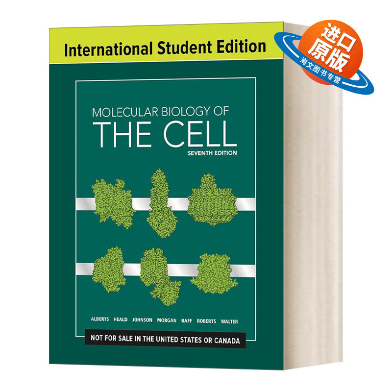 英文原版 Molecular Biology of the Cell 细胞分子生物学 第七版 含注册码 英文版 进口英语原版书籍