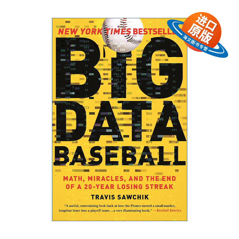 英文原版 Big Data Baseball 大数据棒球  一个终结俱乐部20年败绩的奇迹 英文版 进口英语原版书籍