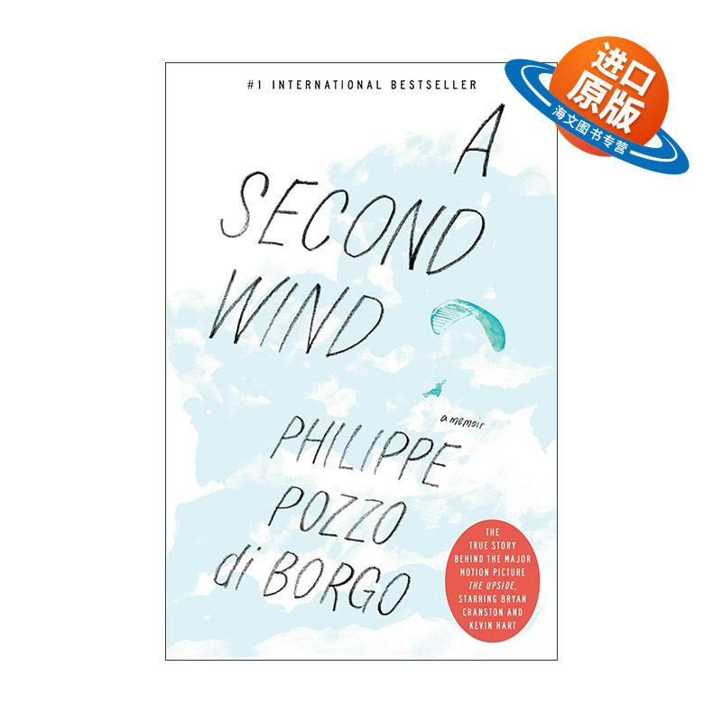 英文原版 A Second Wind 第二次呼吸 菲利普·波茨尔传记 影视原著 碰不得的人 触不可及 英文版 进口英语原版书籍