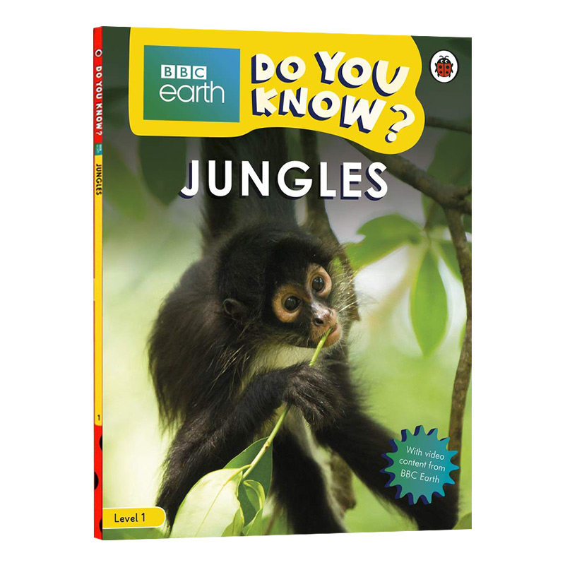 英文原版 jungles - bbc do you know. level 1 英文版儿童外文书