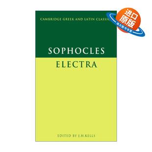 英文原版 Sophocles Electra 索福克勒斯 厄勒克特拉 剑桥希腊拉丁语经典系列 原文加学者注释 英文版 进口英语原版书籍