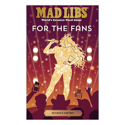 英文原版 Mad Libs For the Fans Beyoncé Edition 给碧昂丝粉丝的疯狂填词游戏 英文版 进口英语原版书籍