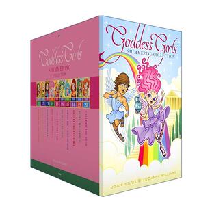 英文原版 Goddess Girls Shimmering Collection 女神女孩们11-20册套装 儿童神话故事 英文版 进口英语原版书籍
