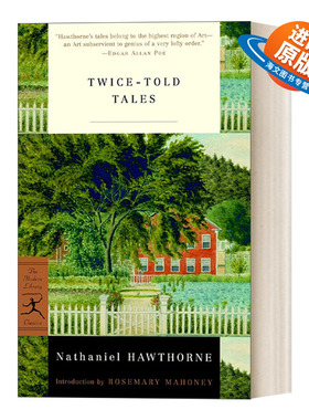 英文原版 Twice-Told Tales 重讲一遍的故事 Nathaniel Hawthorne霍桑短篇小说集 兰登书屋现代图书馆经典系列 英文版 进口英语书