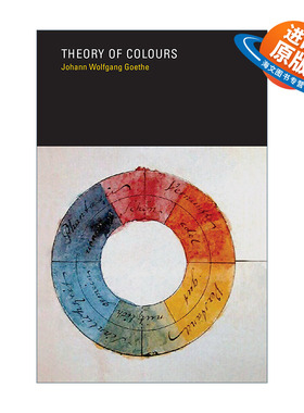 英文原版 Theory of Colours The MIT Press 色彩理论 设计 Johann Wolfgang von Goethe歌德 英文版 进口英语原版书籍