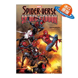 Omnibus 精选集 Spider Geddon 英文版 书籍 英文原版 Slott 蜘蛛宇宙 Verse 精装 漫威漫画 蜘蛛军团 进口英语原版 Dan