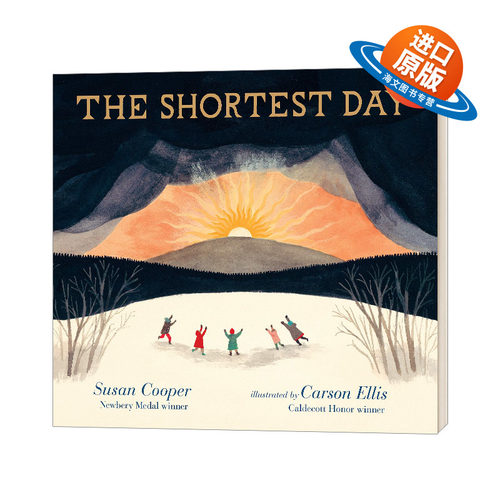 英文原版 精装 The Shortest Day 最短的一天 精装绘本 Carson Ellis 插画 Susan Cooper 纽伯瑞奖作家 英文版 进口英语原版书籍