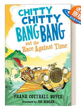 英文原版 Chitty Chitty Bang Bang and the Race Against Time 飞天万能车系列3 与时间赛跑 儿童小说英文版 进口英语原版书籍