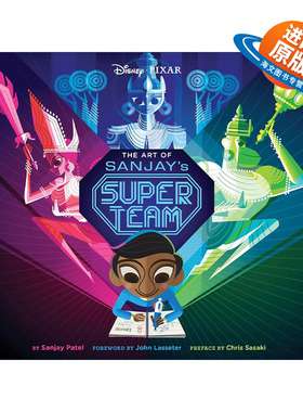 英文原版 Art of Sanjay's Super Team 桑杰的超级战队 精装设定集 奥斯卡获奖动画短片 英文版 进口英语原版书籍
