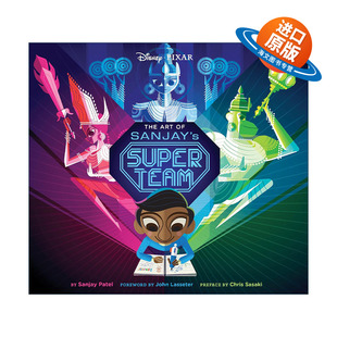 英文原版 Art of Sanjay's Super Team 桑杰的超级战队 精装设定集 奥斯卡获奖动画短片 英文版 进口英语原版书籍